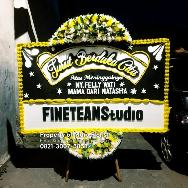 Papan Bunga Belasungkawa - Jakarta