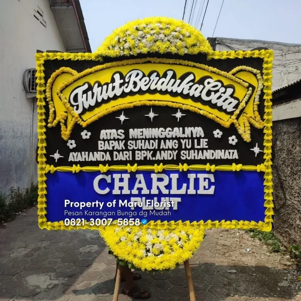 Papan Bunga Duka Cita - Tangerang