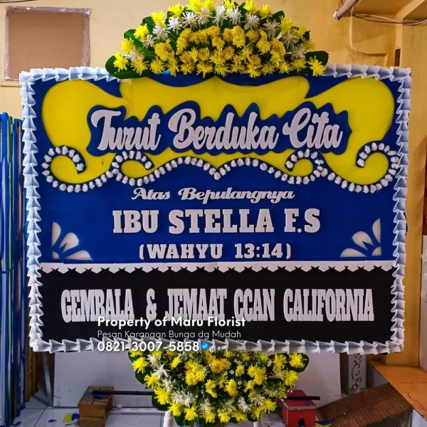 Papan Bunga Duka Cita - Tangerang - Gambar 2