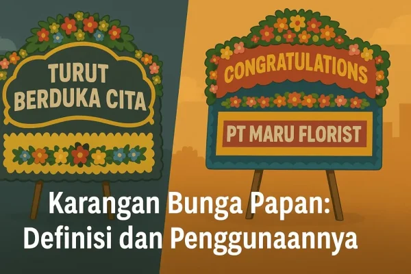 Karangan Bunga Papan: Definisi dan Penggunaannya
