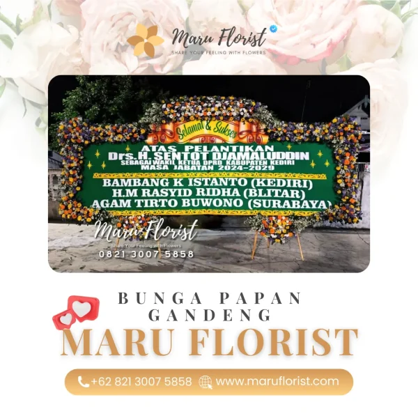 Karangan Bunga Kediri 9