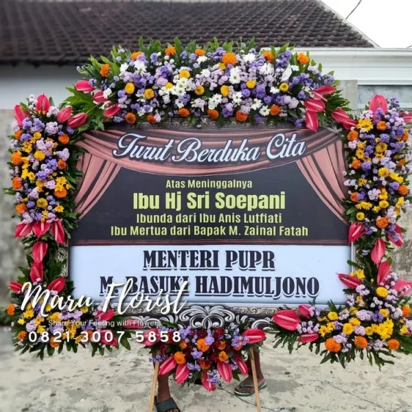 karangan bunga kediri