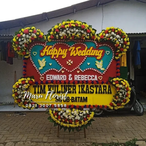 Karangan Bunga Selamat Menikah - Tangerang
